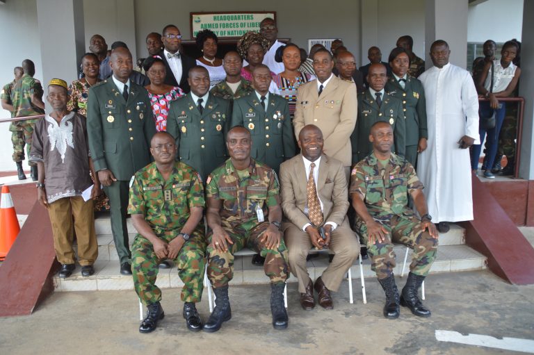 Armed Forces of Liberia Promotes Officers Ministry of National Defense